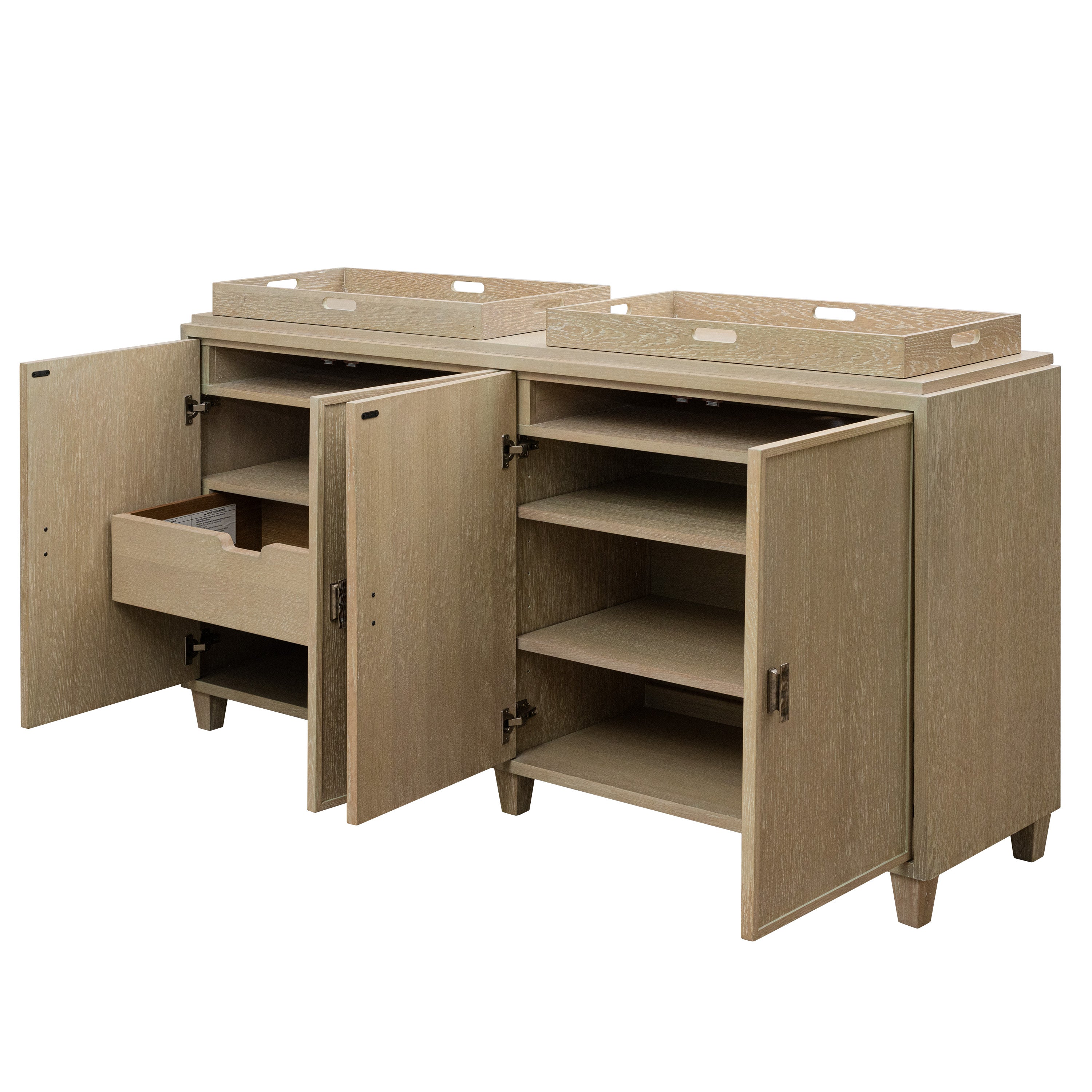 Stanley Horizon Buffet - A Touch of Modern and Classic (Light Brown)